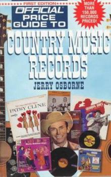 Paperback Official Price Guide to Country Music Records, 1st Edition Book