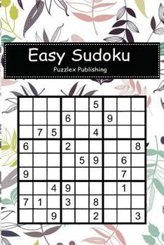 Easy Sudoku: Sudoku Puzzle Game For Beginers With leaf pattern cover
