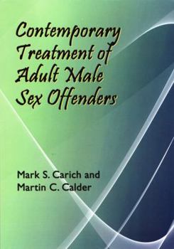 Paperback Contemporary Treatment of Adult Male Sex Offenders Book