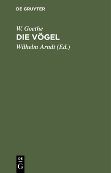 Hardcover Die Vögel [German] Book