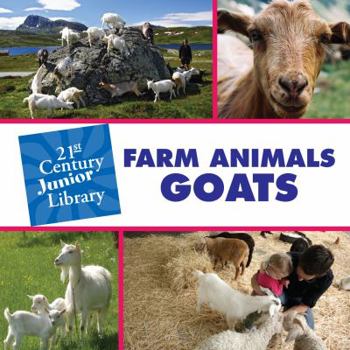 Library Binding Farm Animals: Goats Book
