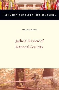 Hardcover Judicial Review of National Security Book