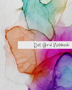 Dot Grid Notebook: 8x10 Dot Journal with Index and Page Numbers - Multicolor Inkwell