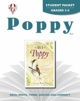 Paperback Poppy - Student Packet by Novel Units Book