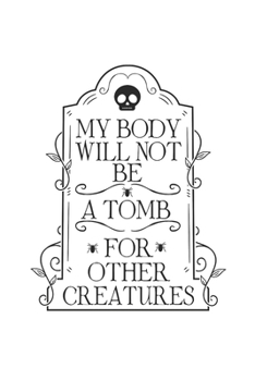 Cuaderno: Vegetariana Vegana Graves Animales Regalo Amante De Los Animales  120 Páginas, 6X9 (Aprox. A5), A Cuadros (Spanish Edition)