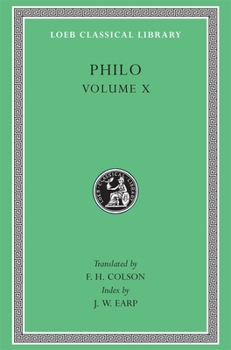 Hardcover Philo, Volume X: On the Embassy to Gaius. General Indexes [Greek, Ancient (To 1453)] Book