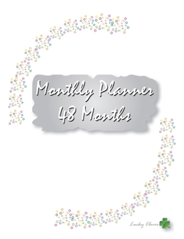 Paperback Monthly Planner: 48 Months (Vol.1) Book