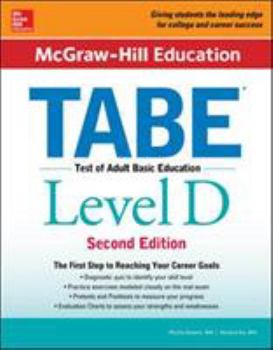 Paperback McGraw-Hill Education Tabe Level D, Second Edition Book