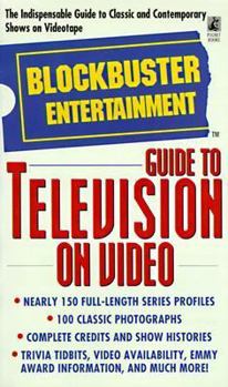 Mass Market Paperback Blockbuster Entertainment Guide to Television on Video Book