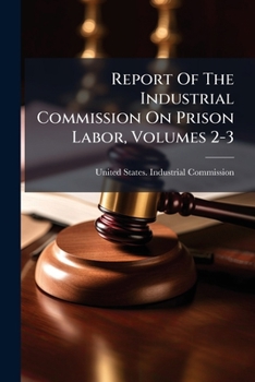 Paperback Report Of The Industrial Commission On Prison Labor, Volumes 2-3 Book