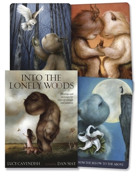 Product Bundle Into the Lonely Woods Cards: Blessings and Messages for Times of Solitude and Isolation Book
