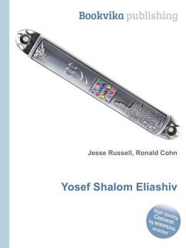 Paperback Yosef Shalom Eliashiv Book