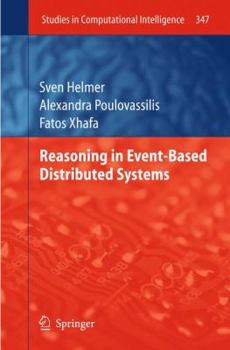 Reasoning In Event Based Distributed Systems (Studies In Computational Intelligence)