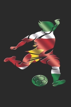 Paperback Suriname Notebook: Suriname Notebook - college book - diary - journal - booklet - memo - composition book - 120 sheets - Dot Grid paper 6 Book