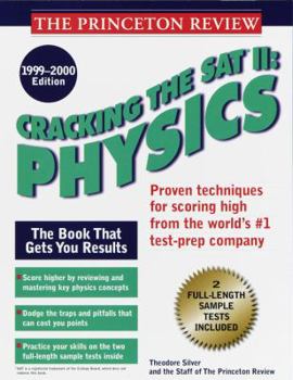 Paperback Cracking the SAT II: Physics, 1999-2000 Edition Book