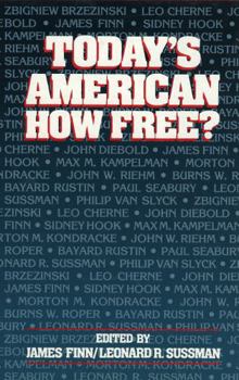 Hardcover Today's American: How Free? Book