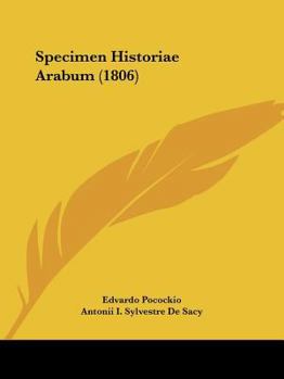 Specimen Historiae Arabum (1806)
