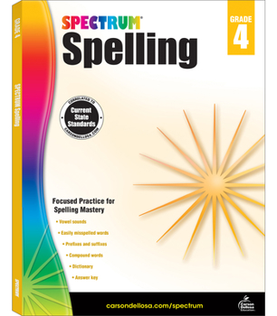 Paperback Spectrum Spelling, Grade 4 Book