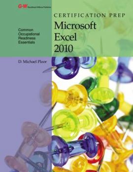 Paperback Certification Prep Microsoft Excel 2010 Book