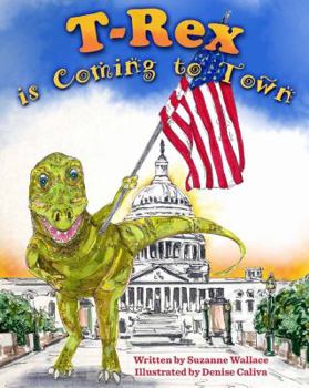 Paperback T-Rex is Coming to Town Book