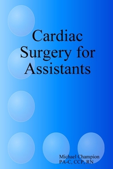 Paperback Cardiac Surgery for Assistants Book