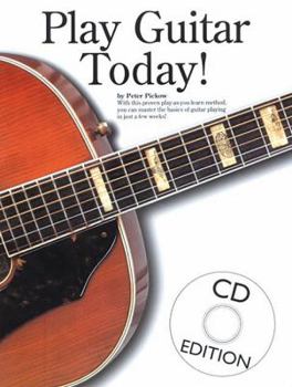 Paperback Play Guitar Today! [With CD] Book