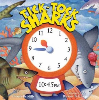 Hardcover Tick-Tock Sharks Book