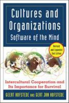 Paperback Cultures and Organizations: Software for the Mind: Software for the Mind Book