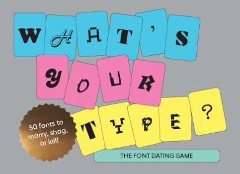 Board Game What's Your Type: The Type Dating Game Book