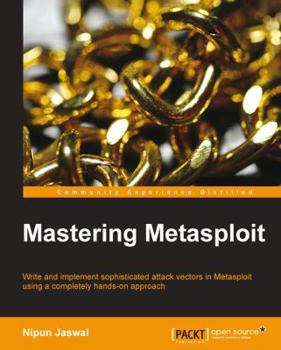 Paperback Mastering Metasploit Book