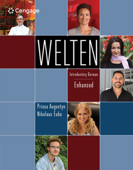 Hardcover Welten: Introductory German, Enhanced Book