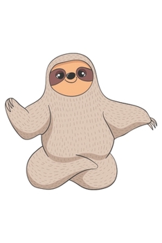 Cute Sloth Journal #1: Dot Matrix | Dotted Journal | Size 6x9 | 120 Pages | Notebook Dots