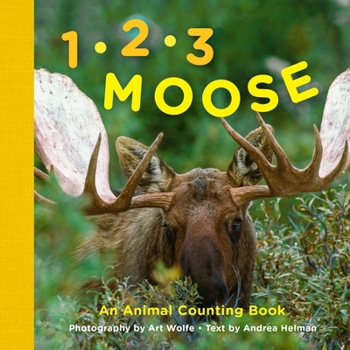 Board book 1, 2, 3 Moose: An Animal Counting Book