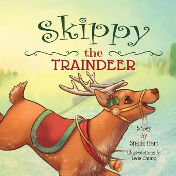 Paperback Skippy the Traindeer Book