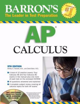Paperback Barron's AP Calculus Book