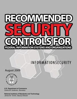 Paperback Recommended Security Controls for Federal Information Systems and Organizations Book