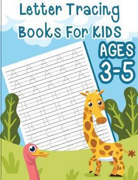 Paperback Letter tracing books for kids ages 3-5: letter tracing book for preschoolers, letter tracing workbook, letter tracing preschool Book