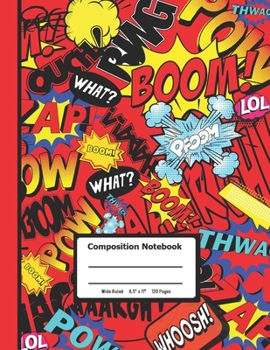 Composition Notebook: Wide Ruled Paper Notebook Journal | Pretty  Blank Lined Workbook for Teens Kids Students  for Home School College for Writing ... 120 Pages, 8,5” x 11”) (Composition Wide)