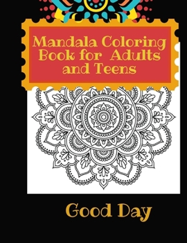 Paperback Mandala Coloring Book for Teens and Adults: Have fun with your Daughter with this gift: coloring Mermaids, Animals, Flowers and Nature50 pages of pure Book