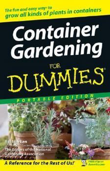Paperback Container Gardening For Dummies® Book