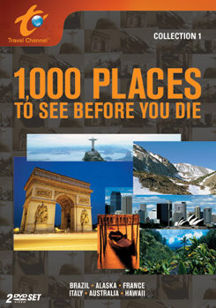 DVD 1,000 Places To See Before You Die Collection 1 Book