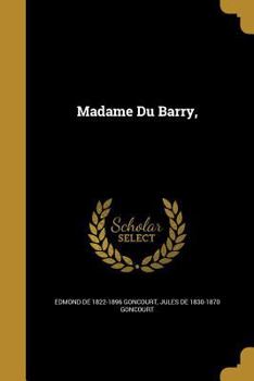 Paperback Madame Du Barry, Book