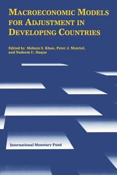 Paperback Macroeconomic Models for Adjustment in Developing Countries Book