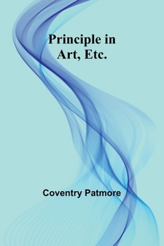 Paperback Principle in Art, Etc. Book