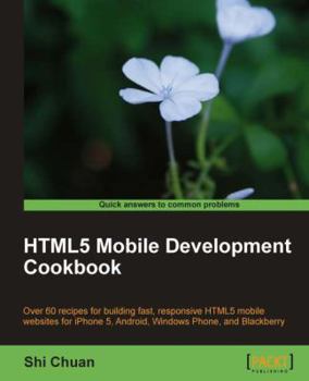 Paperback Html5 Mobile Development Cookbook Book