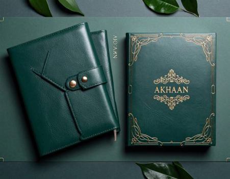 Akhaan Punjabi Cultural Coffee Table Book (Indian/Pakistani), Dark Green Leather-Like Hardcover with Gold Foiling, Premium Interior Cream Paper, ... Kamaljit Sahota, Gurprit Singh [Dec 18, 2025]