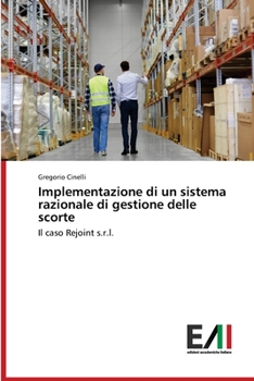 Paperback Implementazione di un sistema razionale di gestione delle scorte [Italian] Book