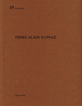 Pierre-Alain Dupraz: De aedibus 59