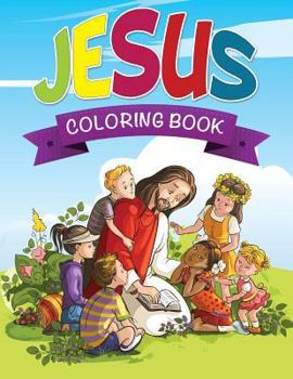Paperback Jesus Coloring Book