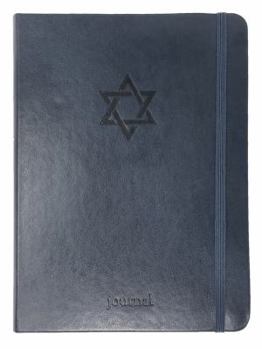 Diary The Star of David Essential Journal (Navy Leatherluxe(r)) Book